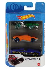 Hot Wheels 3Lü Araba Seti K5904