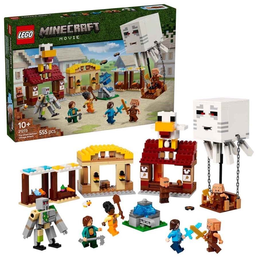 Lego Minecraft Hortlak Balon Köy Saldırısı