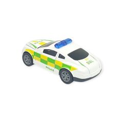 Çek Bırak Metal Küçük Arabalar 6'lı 8 cm - Polis Araçları