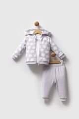 U.S. Polo Assn 3'lü Takım USB2771 Lila