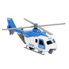 Çek Bırak Metal Helikopter 20 cm - Mavi