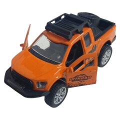 Çek Bırak Metal Arazi Aracı 13 cm - Turuncu