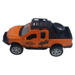 Çek Bırak Metal Arazi Aracı 13 cm - Turuncu