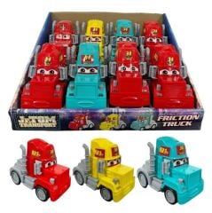 CNL-1453 - JR TOM SÜRTMELİ ARABA 12 Lİ 3 RENK