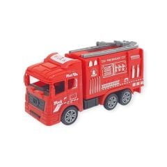 İtfaiye Aracı Taşıyan Sürtmeli Çekici Araç Seti - Panzer