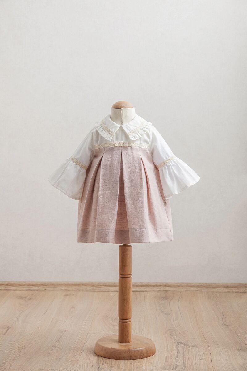 Tongs Baby Bebek Elbise 3919 Pudra