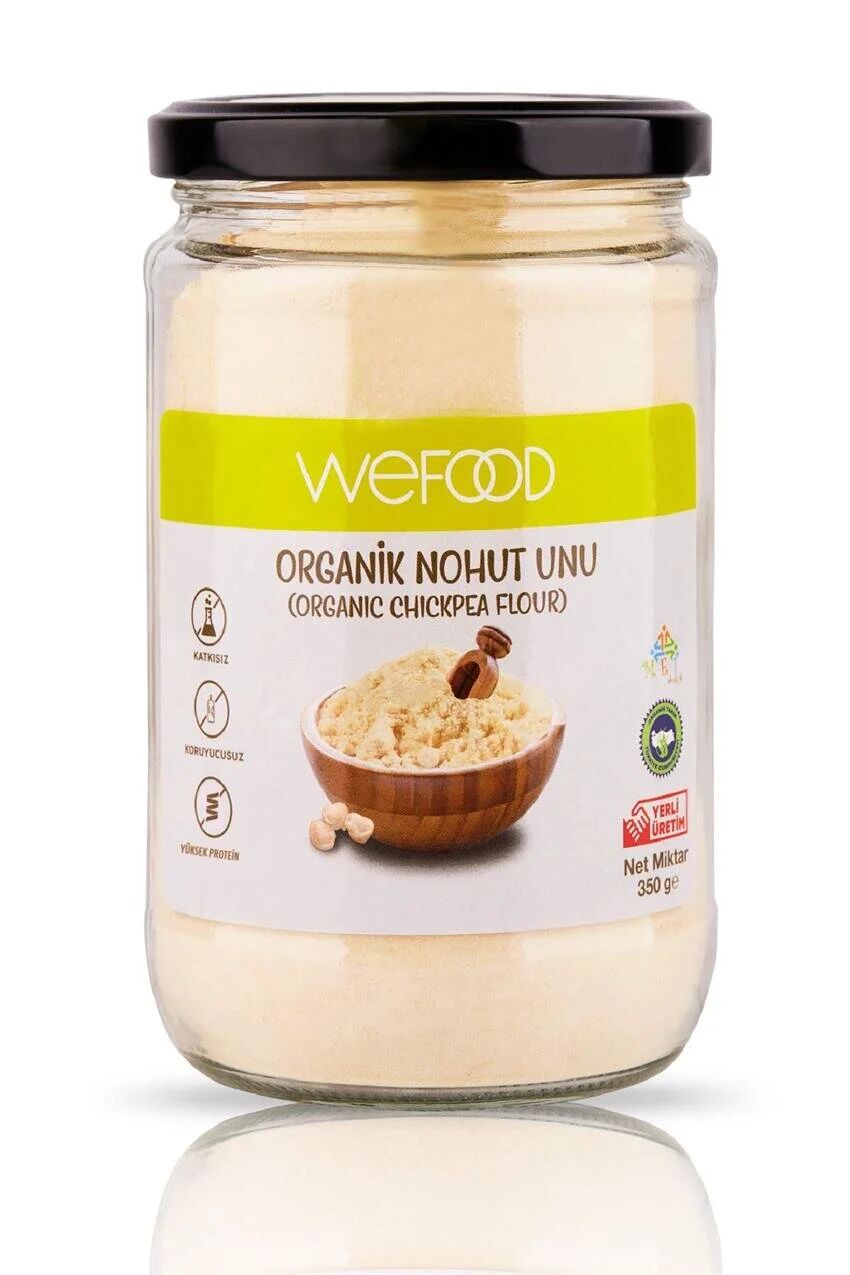Wefood Glutensiz Organik Nohut Unu 350 Gr