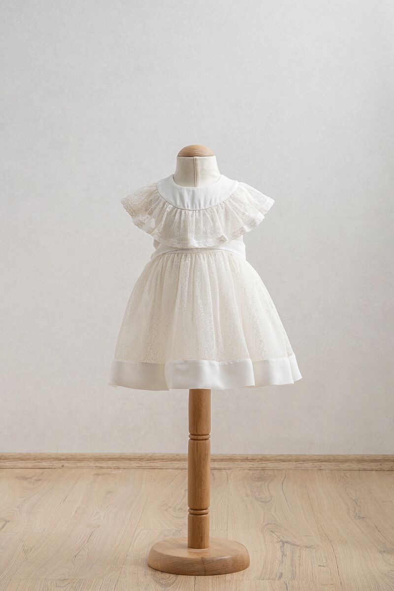 Tongs Baby Bebek Elbise 3942 Ekru