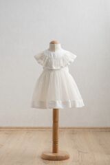Tongs Baby Bebek Elbise 3942 Ekru