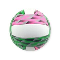 Voleybol Topu Desenli 280 gr - VB-800-YEŞİL