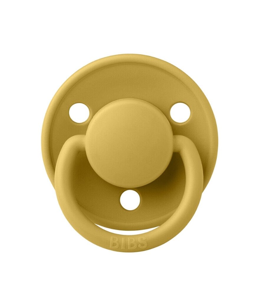 Bibs De Lux Silikon Emzik 0-36 Ay Mustard