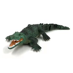 Uzaktan Kumandalı Şarjlı Yüzen Timsah - Yeşil