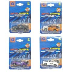 Çek Bırak Metal Küçük Arabalar 4'lü 8 cm - Yarış Arabaları