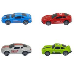 Çek Bırak Metal Küçük Arabalar 4'lü 8 cm - Yarış Arabaları