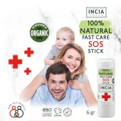 İncia Doğal SOS Stick 6 Gr