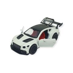 Çek Bırak Metal Arabalar 12 cm - 3671C - Beyaz