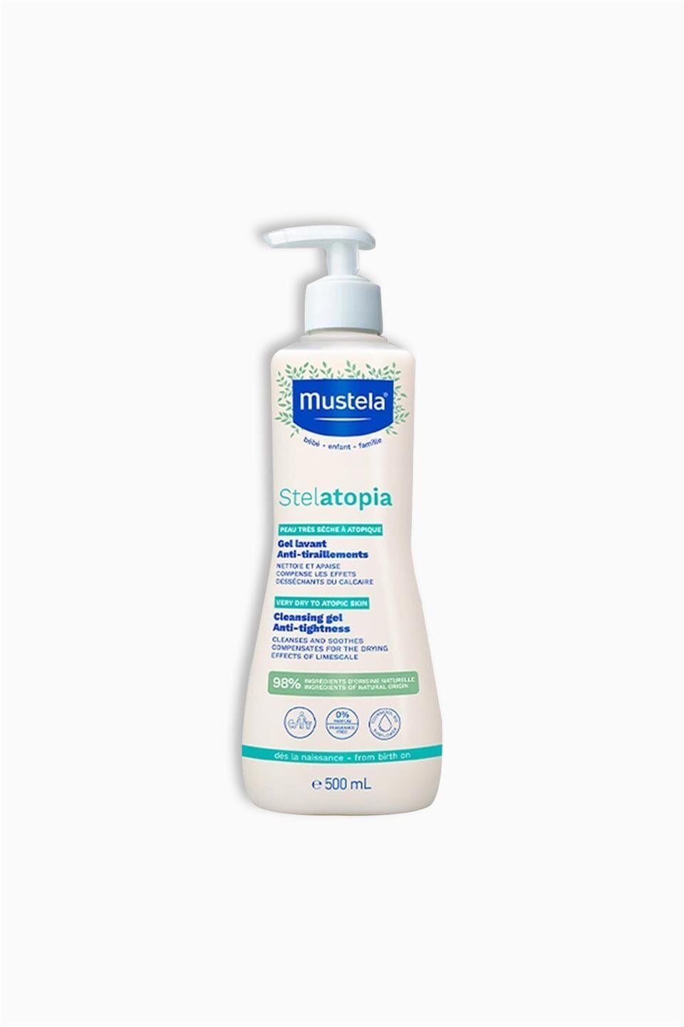 Mustela Stelatopia Cleansing Gel Şampuan 500 ml