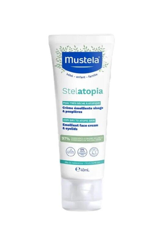 Mustela Stelatopia Emollient Face Cream Yüz Kremi 40 ml
