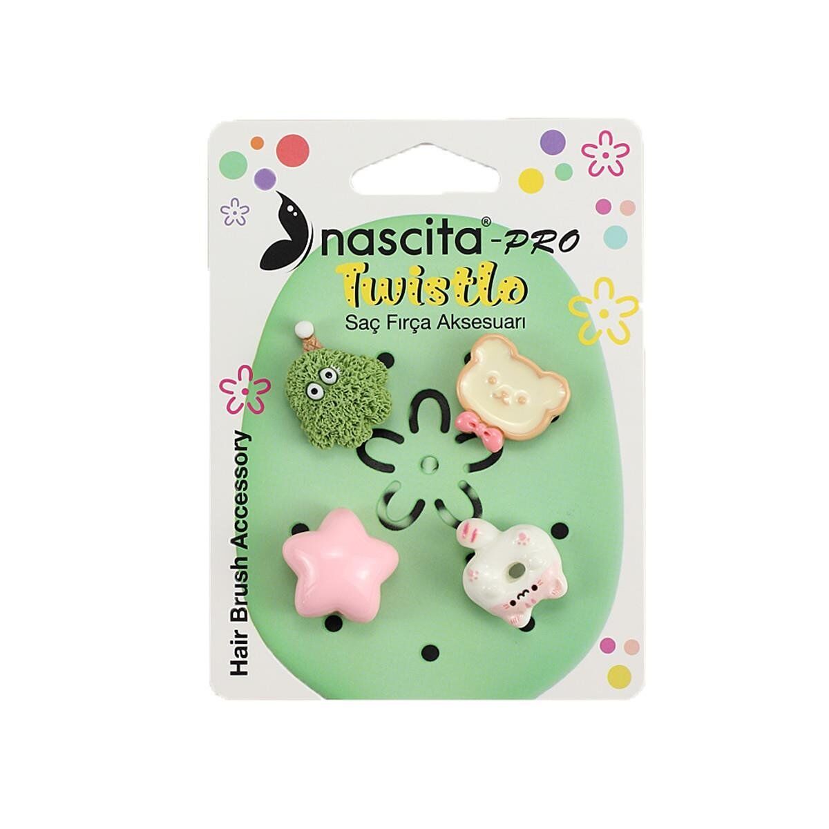 Nascita Twistlo Aksesuar Seti 4'Lü Siyah