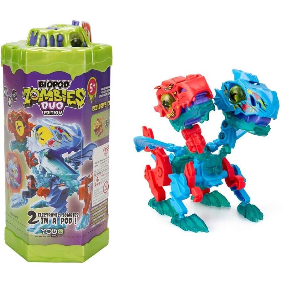 Biopod Zombies İkili Dinozor Robot 8li