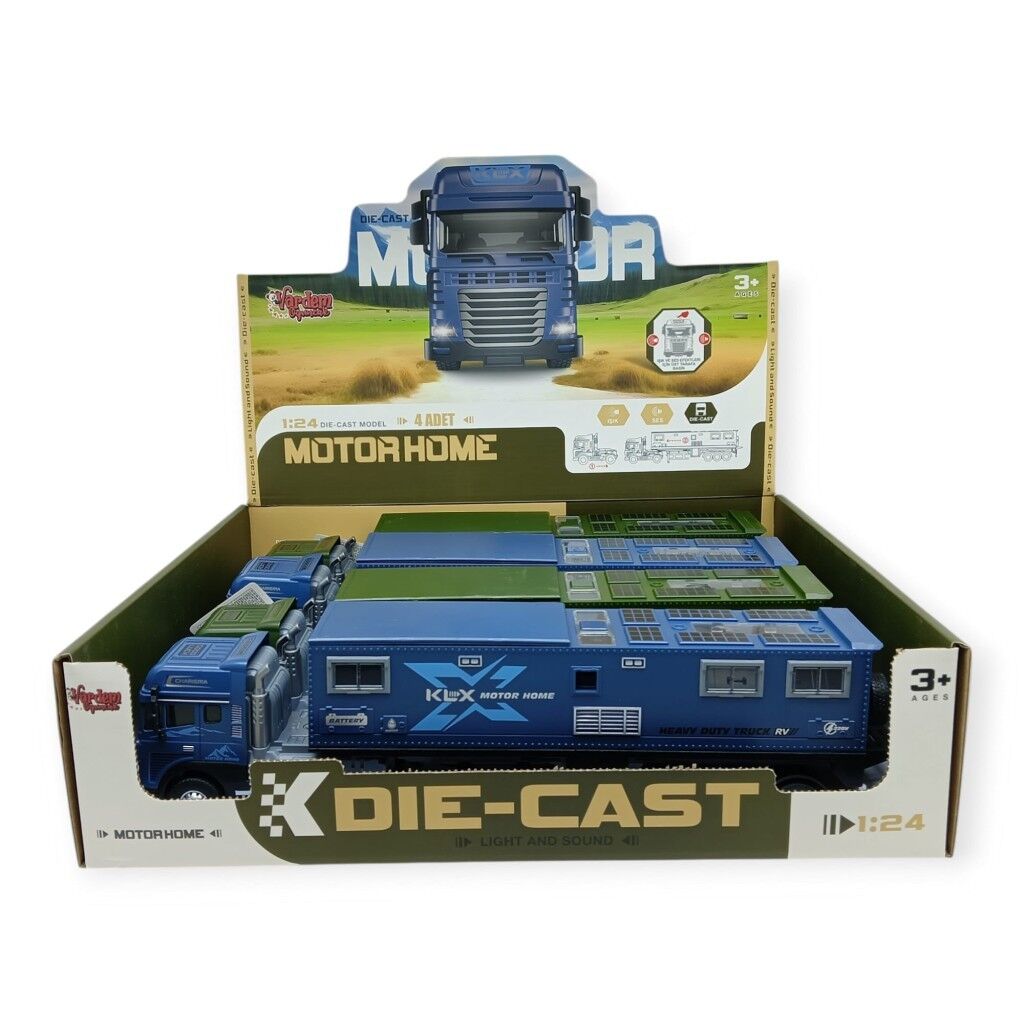 KLX800-24- SESLİ IŞIKLI KARAVAN DORSELİ TIR 2AST4