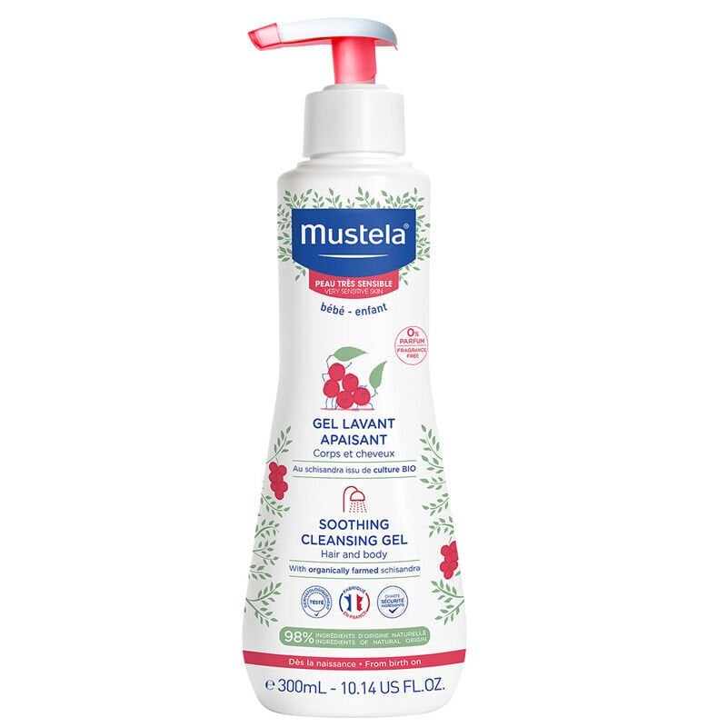 Mustela Soothing Çok Hassas Ciltler İçin Rahatlatıcı Şampuan 300 ml