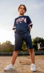 U.S. Polo Bermuda Takım US2433-4 Lacivert