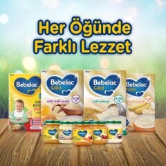 Bebelac Elma Şeftali Püresi Kavanoz Maması 125 Gr