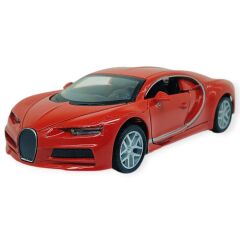 Çek Bırak Metal 12 Cm Model Araba - Kırmızı