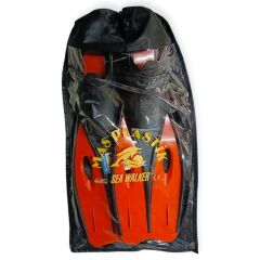 Sea Walker Çantalı Yüzücü Paleti 38-39 Turuncu