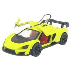 Çek Bırak Metal Arabalar 12 cm - 36121C - Yeşil