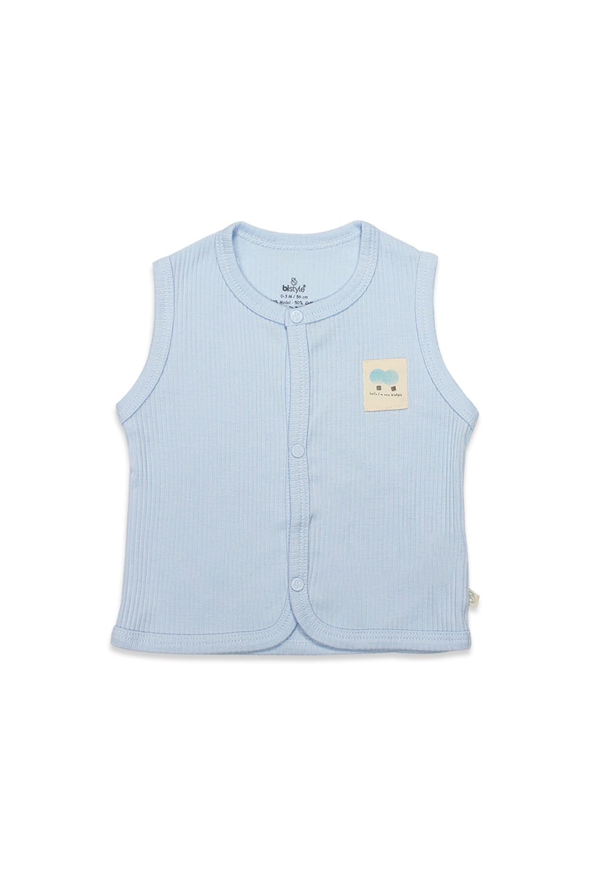 Bistyle Modal Flying Balloons Bebek Yelek BS18110 Mavi