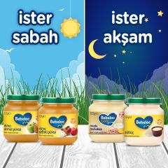 Bebelac Elma Şeftali Püresi Kavanoz Maması 125gr