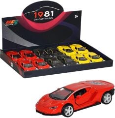 6632-40S - Ç/B ARABA 12Lİ STAND 3 RENK