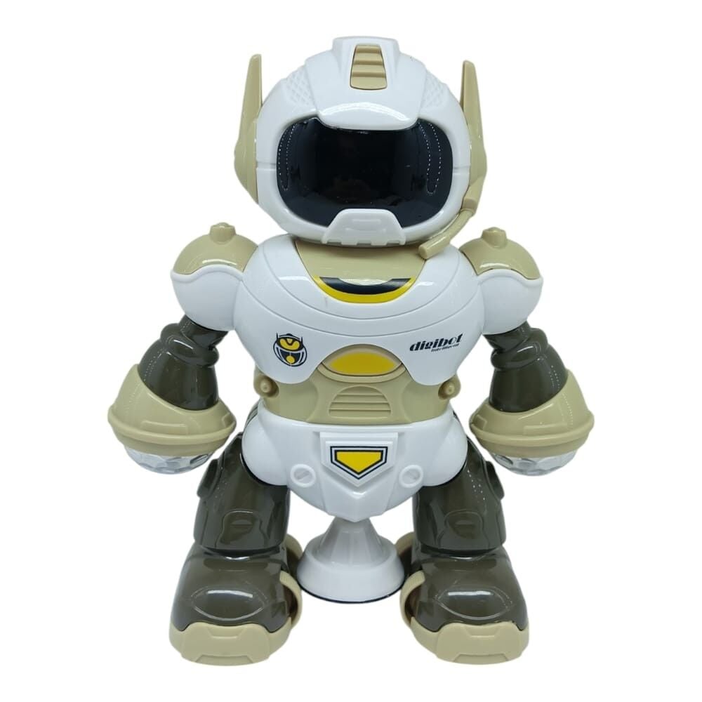 Işıklı Sesli Yerde Gezen Robot - 6678-5