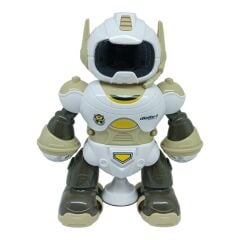 Işıklı Sesli Yerde Gezen Robot - 6678-5