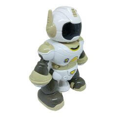 Işıklı Sesli Yerde Gezen Robot - 6678-5