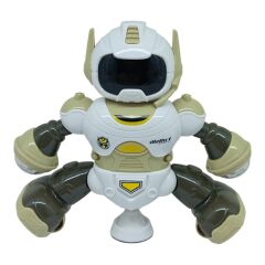Işıklı Sesli Yerde Gezen Robot - 6678-5