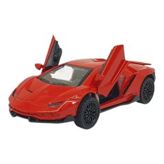 Çek Bırak Metal Arabalar 13 cm - SR2213- Kırmızı