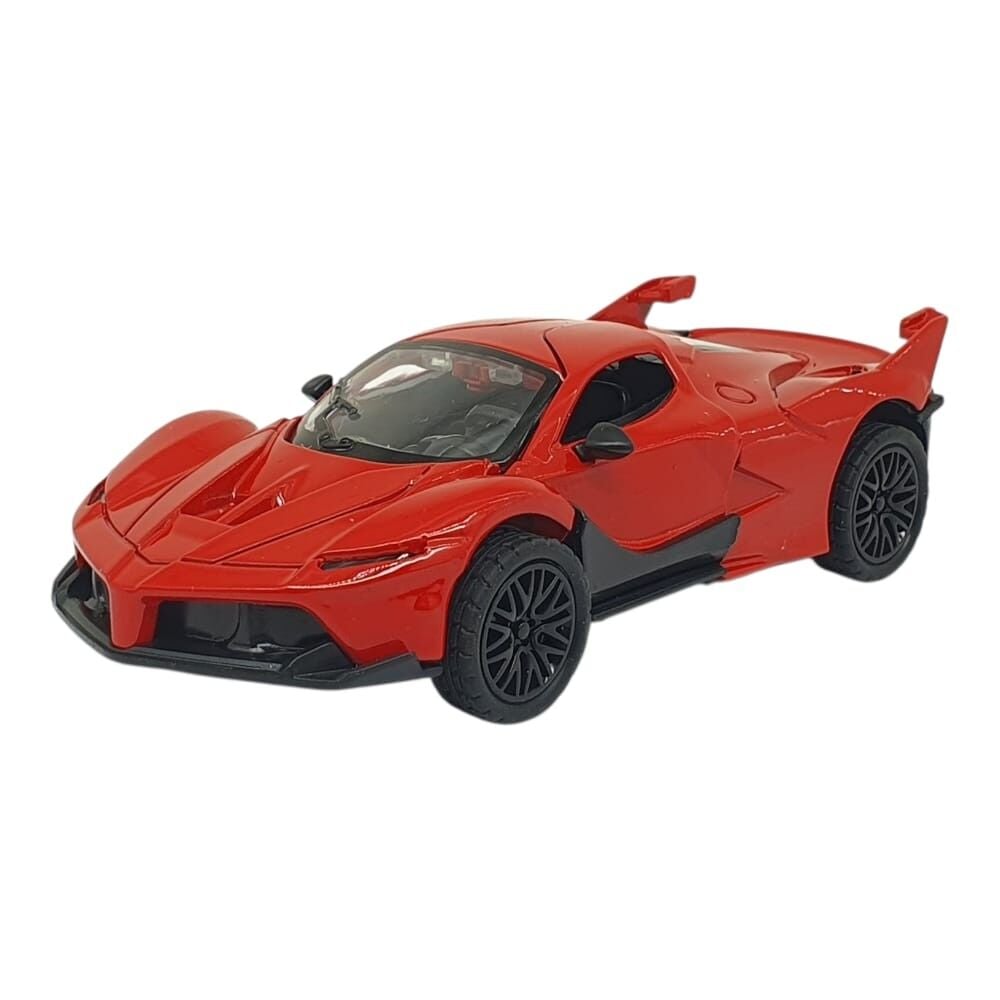 Çek Bırak Metal Arabalar 13 cm - SR2212- Kırmızı