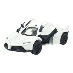 Çek Bırak Metal Arabalar 13 cm - SR2212- Beyaz