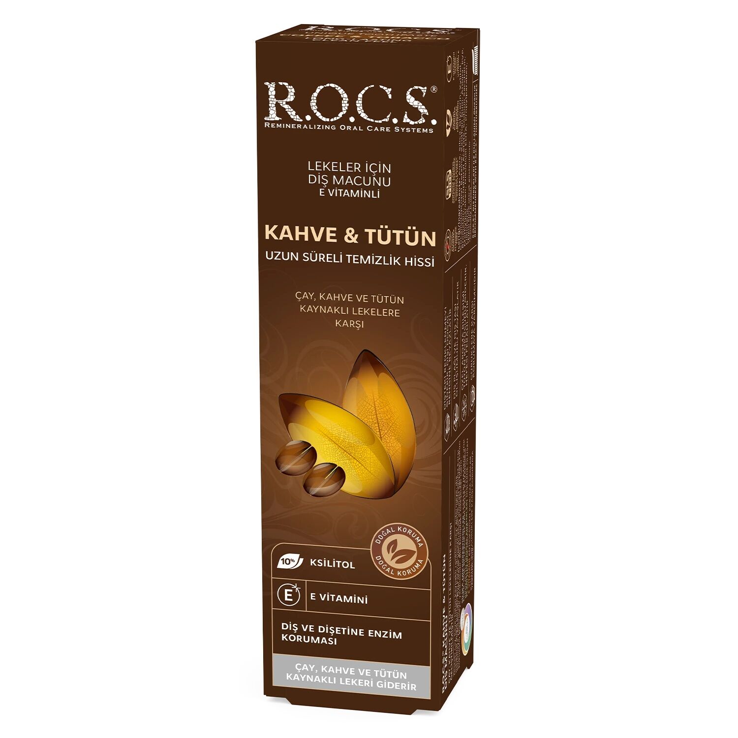 R.O.C.S.  Kahve ve Tütün Lekelerine Karşı Diş Macunu 60ml