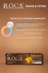 R.O.C.S.  Kahve ve Tütün Lekelerine Karşı Diş Macunu 60ml