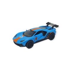 Çek Bırak Metal Arabalar 13 cm - Mavi