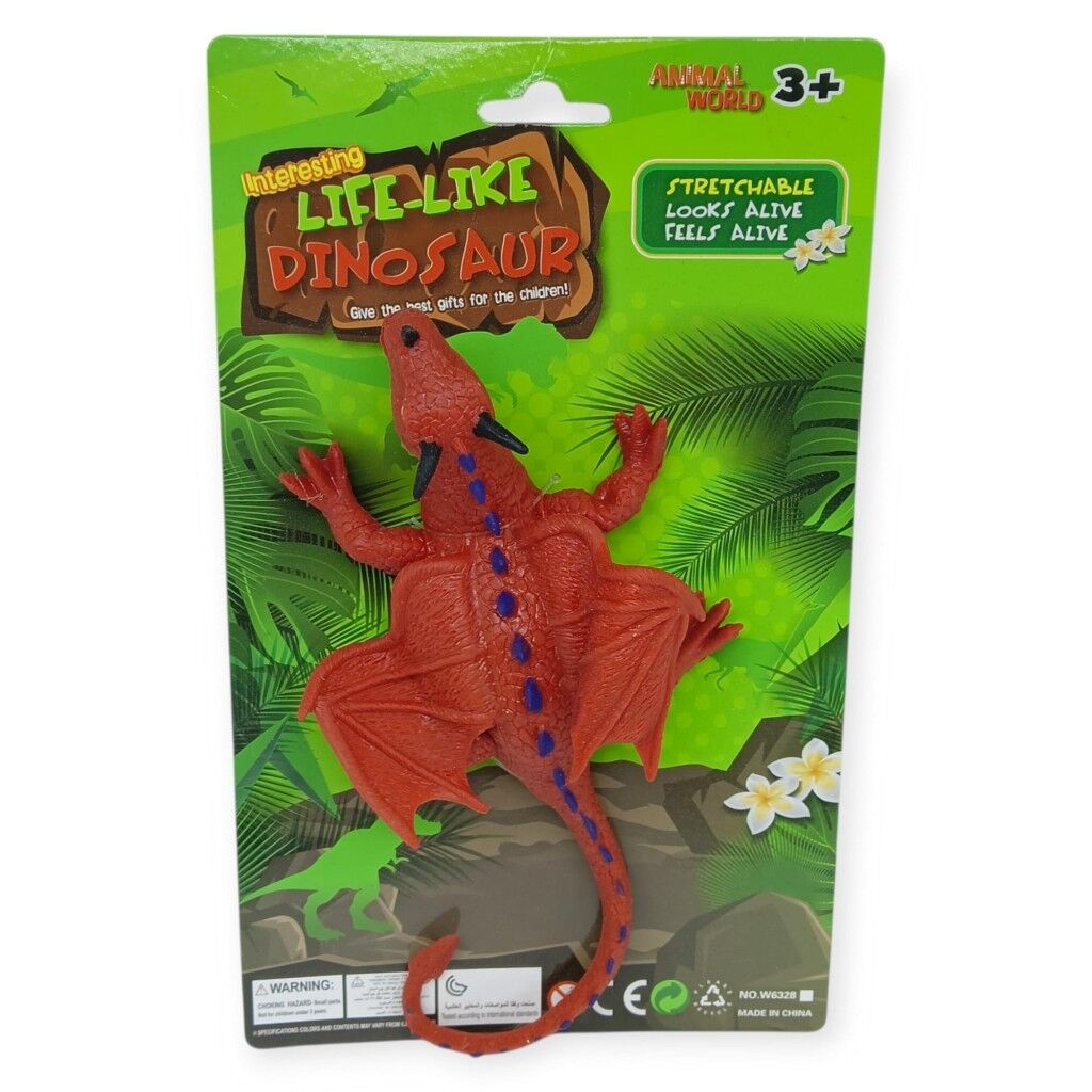 W6328-155 - STREÇ HAYVANLAR DİNAZORLAR 3 AST