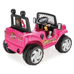 Pilsan Ranger Akülü Araba 12 Volt 05-107 Metalik Pembe