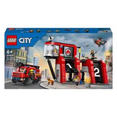 Lego City İtfaiye Kamyonlu İtfaiye Merkezi