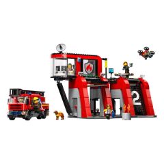 Lego City İtfaiye Kamyonlu İtfaiye Merkezi