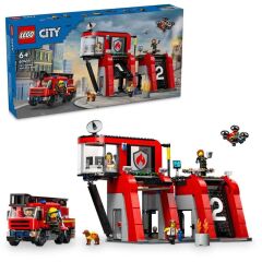 Lego City İtfaiye Kamyonlu İtfaiye Merkezi