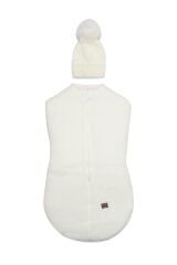 Bistyle Baby İn Swadding Triko Kundak 75108 Ekru